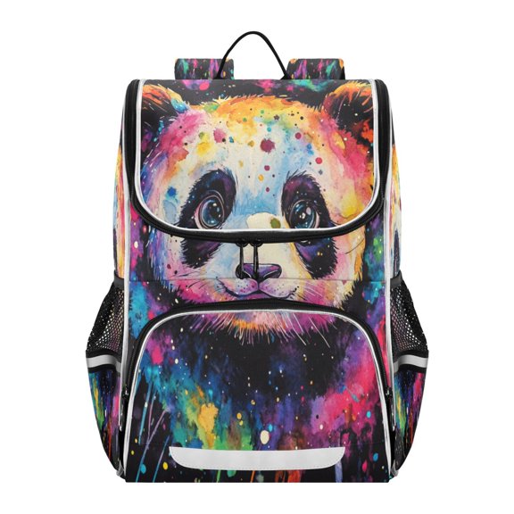YAZAOO School Backpack Travel Bag Bookbags Bookbags Cosmic Reflection Pattern
