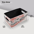 thumbnail image 1 of BZSMCE Shelf Baskets Oil Pattern Of Angel Pattern Storage Cube Bins 10.1*6.3*4.7in Set of 2, 1 of 5