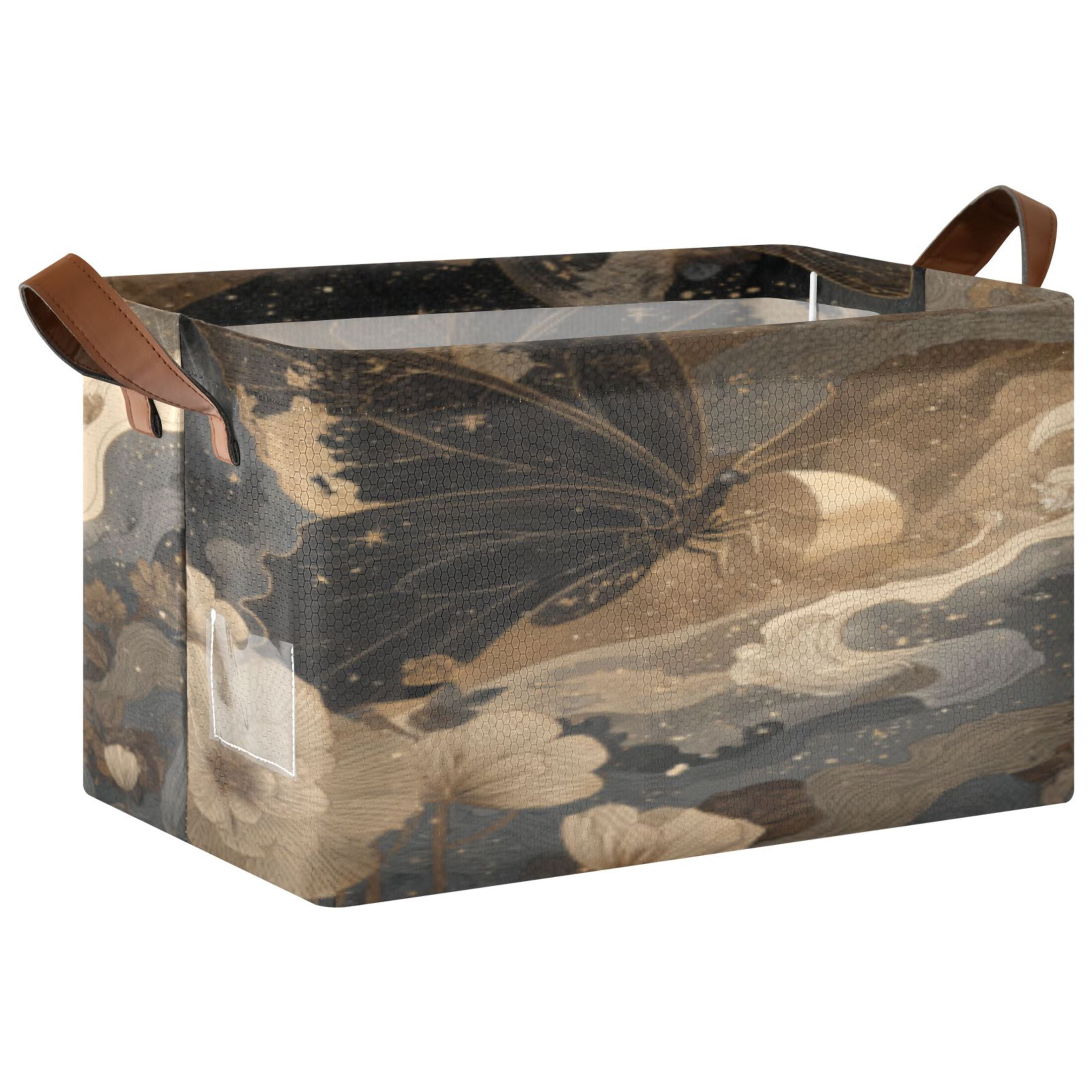BZSMCE Shelf Baskets Storage Bins Nocturnal Silk Pattern Storage Box ...