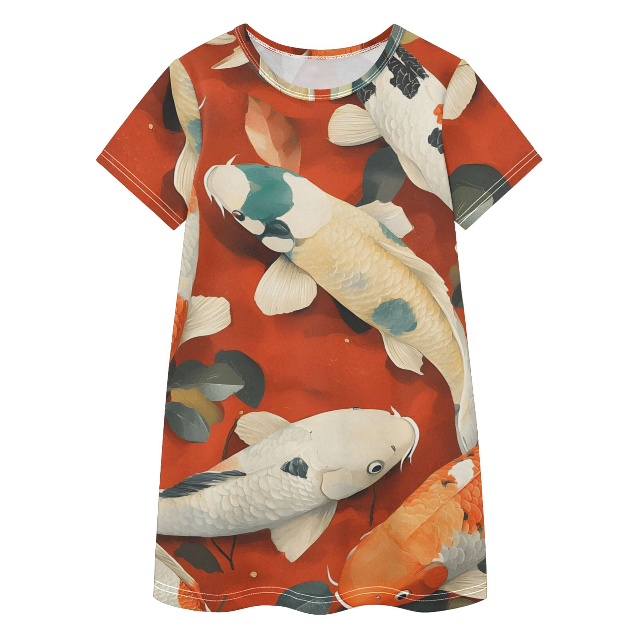 red koi dress Koi fish dreams Dress: @peppermayo Alma mini dress- Deep red floral