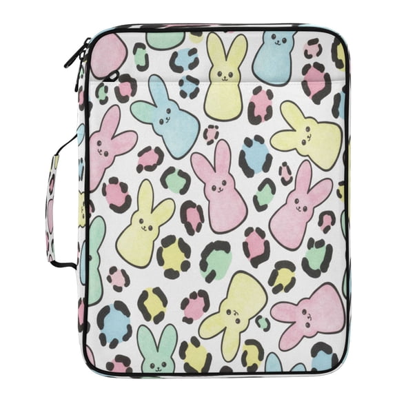 BZSMCE Shutterstock_2274849443 Pattern Water-Resistant Filing Folder Binder Organizer Keeper 1.2 Inch 3-Ring 7-Pocket Expanding File