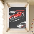 thumbnail image 1 of BZSMCE Soft Fitted Cotto Sheets In Racing Car Pattern, 1 of 7