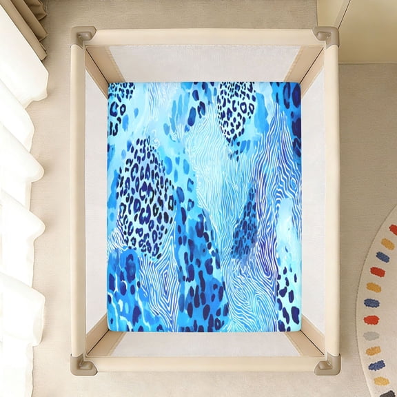 BZSMCE Soft Fitted Cotto Sheets for In Tiger Stripe Leopard Print Pattern Pattern