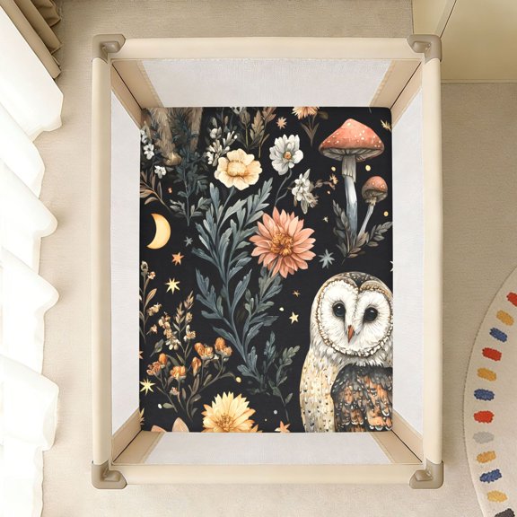 BZSMCE Soft Fitted Cotto for In Forest Animals Pattern 39*27/52*28in Pattern 39*27/52*28in
