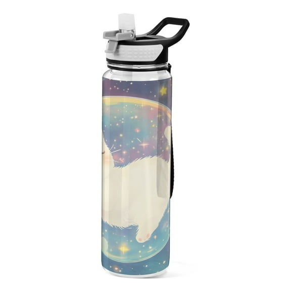 BZSMCE Sport Bottle Galactic Slumber Outdoor sports Water Bottle Size: 10.4x3in
