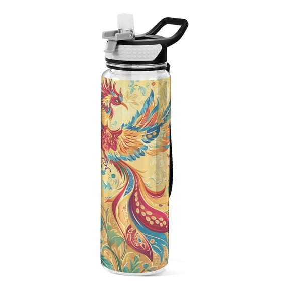 BZSMCE Sport Bottle He Phoenix Reborn Outdoor sports Water Bottle Size: 10.4x3in