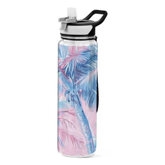 BZSMCE Sport Bottle Island Glow Outdoor sports Water Bottle Size: 10.4x3in