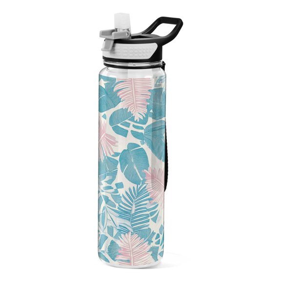 BZSMCE Sport Bottle Tropical Whispers Outdoor sports Water Bottle Size: 10.4x3in