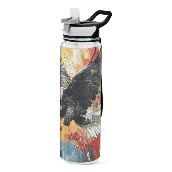 BZSMCE Sport Bottle Warrior Of The Skies Outdoor sports Water Bottle Size: 10.4x3in