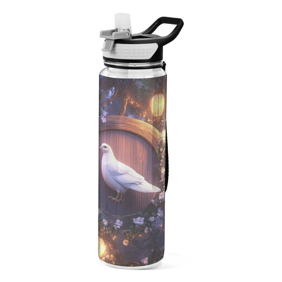 BZSMCE Sport Bottle Whispers Of Light Outdoor sports Water Bottle Size: 10.4x3in