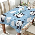 thumbnail image 1 of YAZAOO Square Tablecloth Cute Panda Printing Pattern Tableclothes, 1 of 9