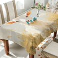 thumbnail image 1 of BZSMCE Square Tablecloth Cute White Goat Pattern Tableclothes, 1 of 9
