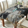thumbnail image 1 of BZSMCE Square Tablecloth Design Cowhide Pattern Pattern Tableclothes, 1 of 9