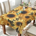 thumbnail image 1 of BZSMCE Square Tablecloth Design Sunflower Pattern Pattern Tableclothes, 1 of 9