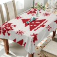 thumbnail image 1 of BZSMCE Square Tablecloth Fashion Christmas Print Pattern Tableclothes, 1 of 9