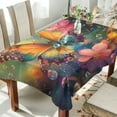 thumbnail image 1 of BZSMCE Square Tablecloth Garden Of Serenity Pattern Tableclothes, 1 of 9