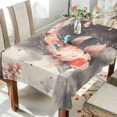 thumbnail image 1 of YAZAOO Square Tablecloth Goldfish with Cherry Pattern Tableclothes, 1 of 9