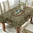 thumbnail image 1 of BZSMCE Square Tablecloth Organic Symmetry Pattern Tableclothes, 1 of 9