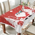 thumbnail image 1 of BZSMCE Square Tablecloth Santa Claus Pattern Tableclothes, 1 of 9