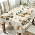 thumbnail image 1 of BZSMCE Square Tablecloth Simple Butterfly Pattern Pattern Tableclothes, 1 of 9