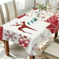 thumbnail image 1 of BZSMCE Square Tablecloth Simple Christmas Printing Pattern Tableclothes, 1 of 9