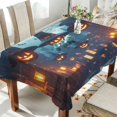 thumbnail image 1 of BZSMCE Square Tablecloth Sorcerer Pumpkins Pattern Tableclothes, 1 of 9