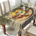 thumbnail image 1 of BZSMCE Square Tablecloth Sun Lemon Painting Pattern Tableclothes, 1 of 9