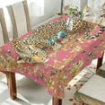 thumbnail image 1 of BZSMCE Square Tablecloth The Golden Leopards Pattern Tableclothes, 1 of 9