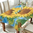 thumbnail image 1 of YAZAOO Square Tablecloth Vibrant Sunflower Pattern Tableclothes, 1 of 9