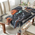 thumbnail image 1 of BZSMCE Square Tablecloth Vintage Motorcycle Pattern Tableclothes, 1 of 9