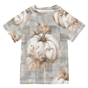 BZSMCE Summer T-shirt Sunscreen Muted Pumpkin Embrace Pattern Swim Tops