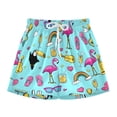 BZSMCE Swim Shorts Flamingo Giant Beasts Pattern For Quick-Dry Shorts ...