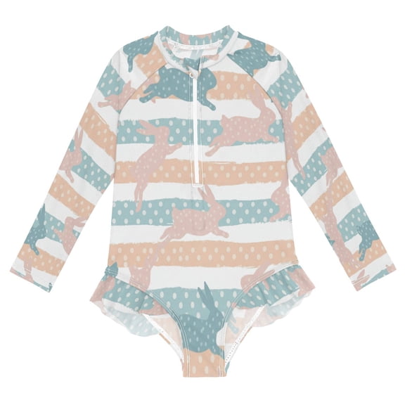 BZSMCE Swimwear Mtyznzexnzm3vu9oowhovg9hujv4 For Long Sleeve One-Piece Swimsuit UPF 50 And UV Protection Quick Dry Chlorine ResistantMtyznzexnzm3vu9oowhovg9hujv4 Pattern