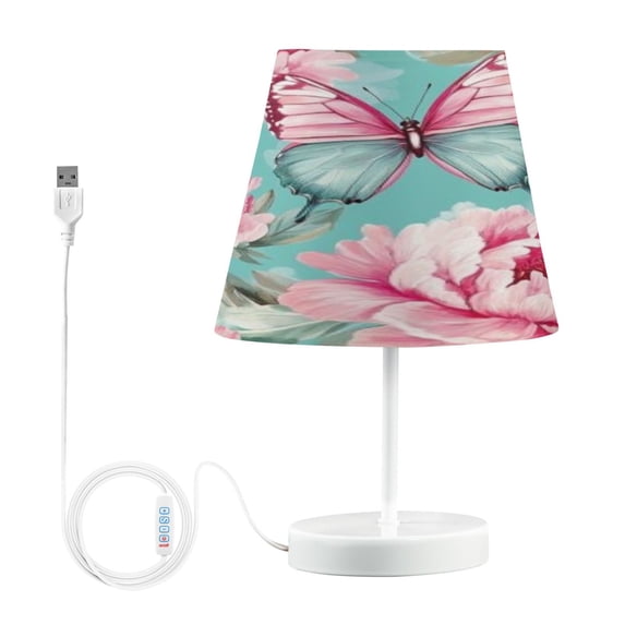 BZSMCE Table Lamp Creative Aqua Flutter Pattern Simple Pattern Night Light