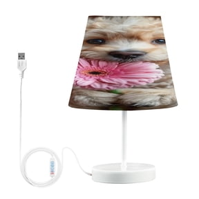 BZSMCE Table Lamp Creative Blossom Buddy Pattern Simple Pattern Night Light