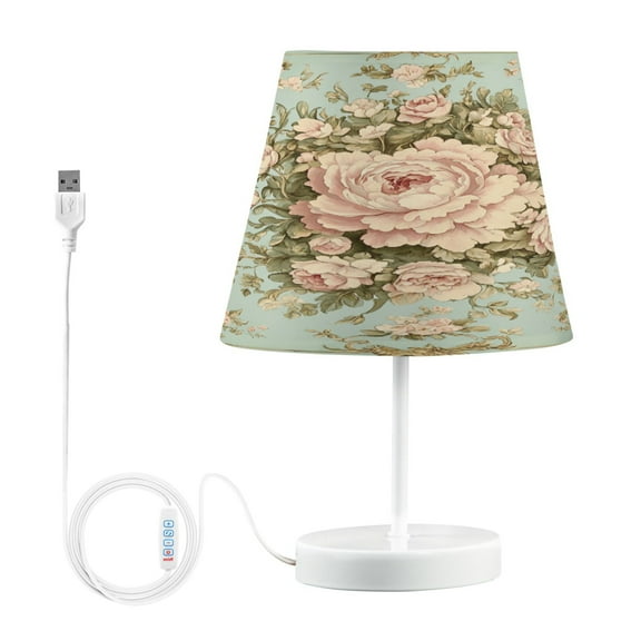 BZSMCE Table Lamp Creative Blossom Design Pattern Simple Pattern Night Light
