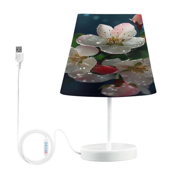 BZSMCE Table Lamp Creative Blossom Splash Pattern Simple Pattern Night Light