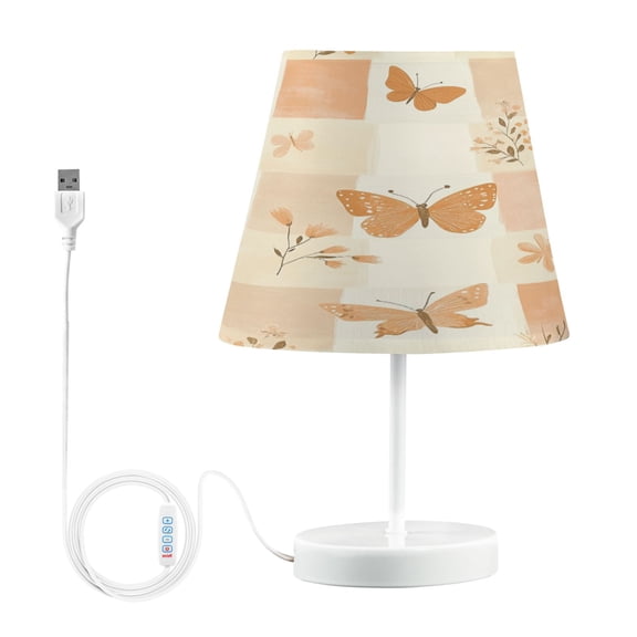 YAZAOO Table Lamp Creative Butterfly Garden Pattern Simple Pattern Night Light