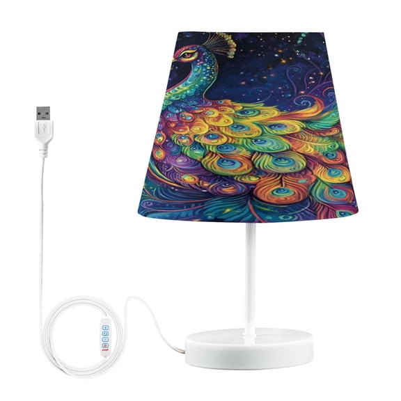 YAZAOO Table Lamp Creative Celestial Beauty Pattern Simple Pattern Night Light