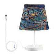 YAZAOO Table Lamp Creative Celestial Roar Pattern Simple Pattern Night Light