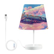 YAZAOO Table Lamp Creative Cloudbound Express Pattern Simple Pattern Night Light