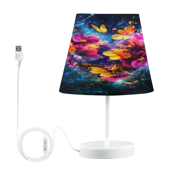 BZSMCE Table Lamp Creative Colorful Affection Pattern Simple Pattern Night Light