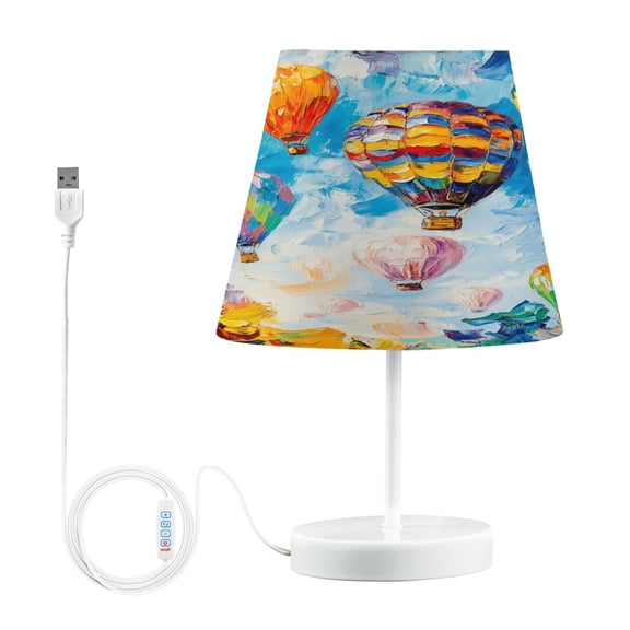 YAZAOO Table Lamp Creative Colorful Ascent Pattern Simple Pattern Night Light