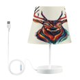 thumbnail image 1 of BZSMCE Table Lamp Creative Colorfull Deer Pattern Simple Pattern Night Light, 1 of 8