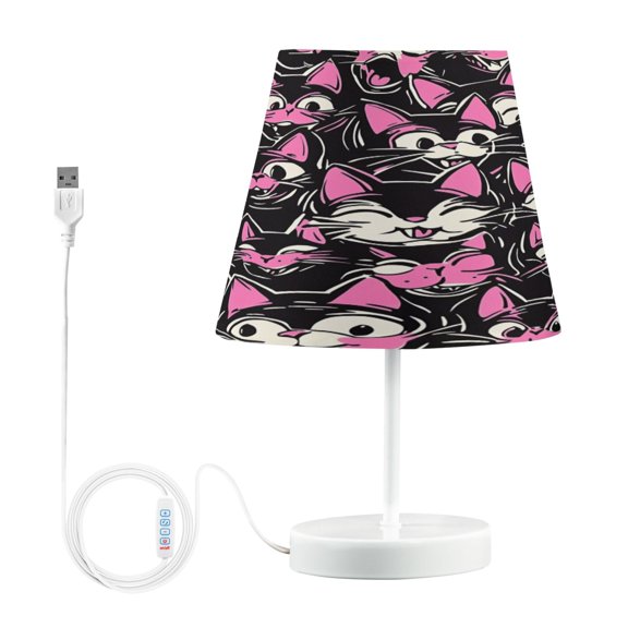 BZSMCE Table Lamp Creative Delicate Blossom Lines Pattern Simple Pattern Night Light