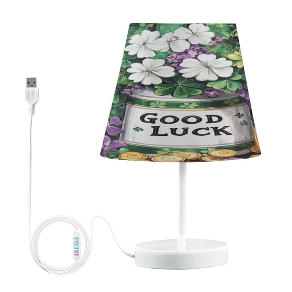 BZSMCE Table Lamp Creative Drawing Vase Pattern Simple Pattern Night Light