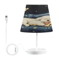 thumbnail image 1 of BZSMCE Table Lamp Creative Dreamy Puppy Pattern Simple Pattern Night Light, 1 of 8