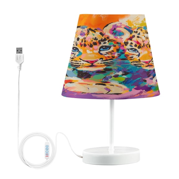 YAZAOO Table Lamp Creative Enchanted Sunflower Roses Pattern Simple Pattern Night Light