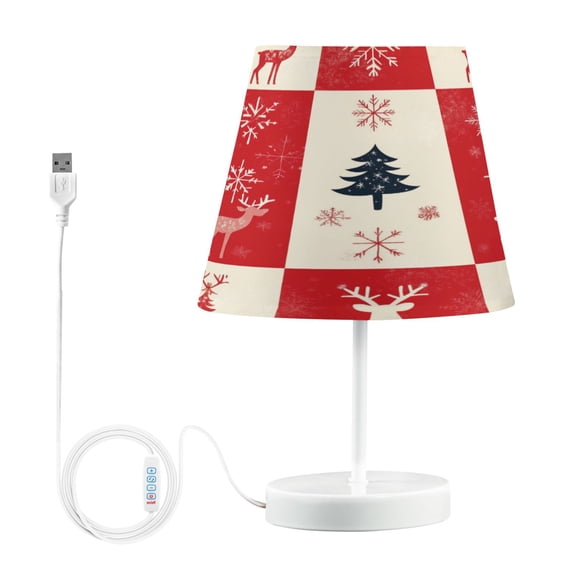 BZSMCE Table Lamp Creative Fashion Design Flake Tree Simple Pattern Night Light