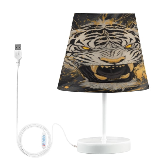 BZSMCE Table Lamp Creative Fierce Majesty Pattern Simple Pattern Night Light